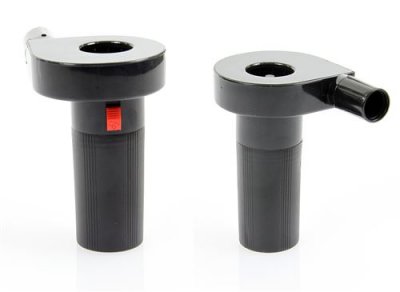 SOMAGIC Soufflerie &eacute;lectrique noire &agrave;&nbsp; piles pour barbecue 450122n