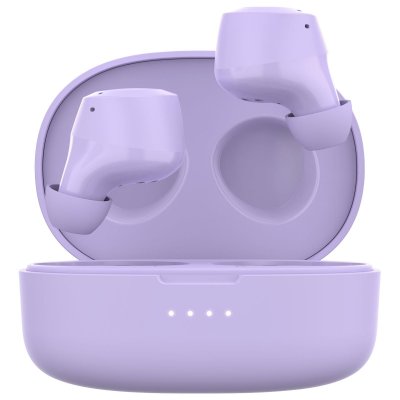 BELKIN SoundForm Bolt - Ecouteurs sans fil avec micro - intra-auriculaire - Bluetooth - mauve