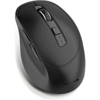 ADVANCE Souris D'ordinateur - Sans Fil - Ergonomique - Silencieuse - 6 Boutons -  Ergofit