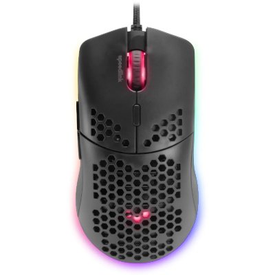 SPEED LINK Souris de gaming SKELL filaire, USB &eacute;clair&eacute;, molette int&eacute;gr&eacute;e noir