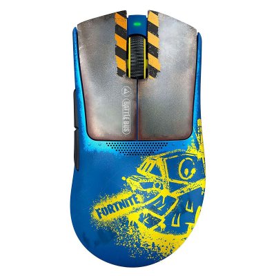 RAZER Souris de jeu sans fil  DeathAdder V3 Pro Fortnite Edition 30 000 DPI Bleu