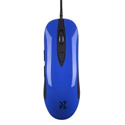 GENERIQUE Souris Filaire Gamer Dream Machines DM1 FPS Ocean Blue (Noir/Bleu)