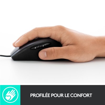 LOGITECH Souris filaire  M500s Advanced Corded Mouse