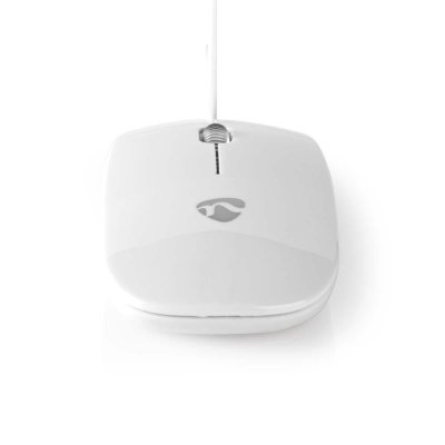 NEDIS Souris filaire  MSWD200WT Blanc 