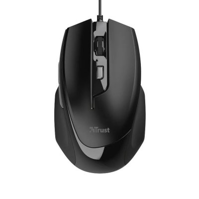 TRUST Souris filaire  Voca Noir 