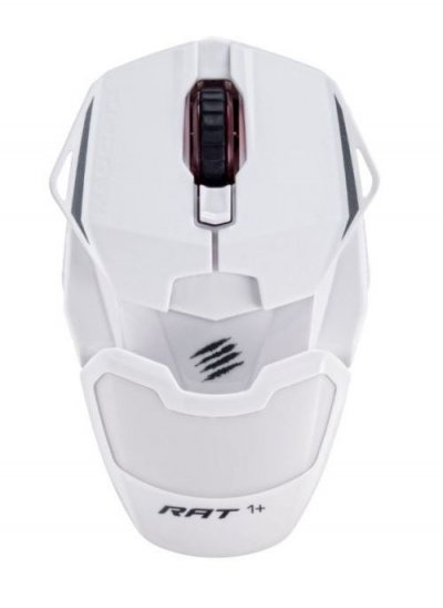 MAD CATZ Souris gamer  R.A.T. 1+ BLANC