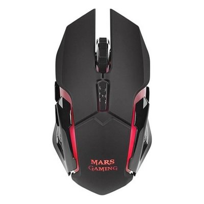 ANIMA Souris Gaming avec LED Mars Gaming MMW 3200 dpi Noir 