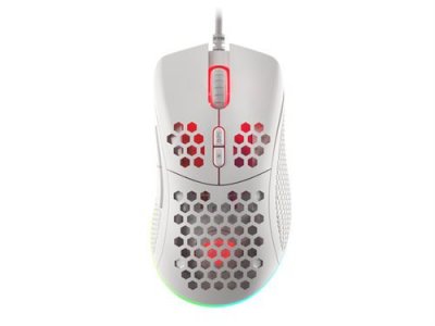 GENESIS Souris Gaming filaire  Krypton 555 Blanc 