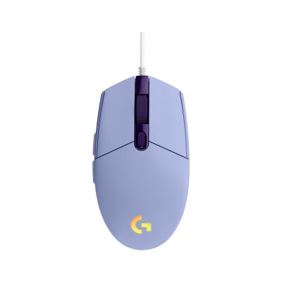 LOGITECH Souris Gaming filaire  G203 Lightsync Violet 