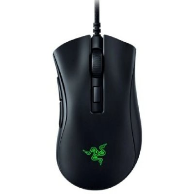 RAZER Souris Gaming filaire  Deathadder V2 Mini Noir + Grip Noir 