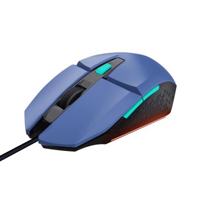 TRUST Souris gaming filaire  Felox Bleu et noir - Neuf
