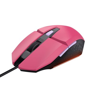 TRUST Souris gaming filaire  Felox Rose et noir