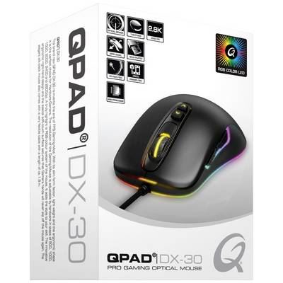 QPAD Souris Gaming  Dx-30 - Optique