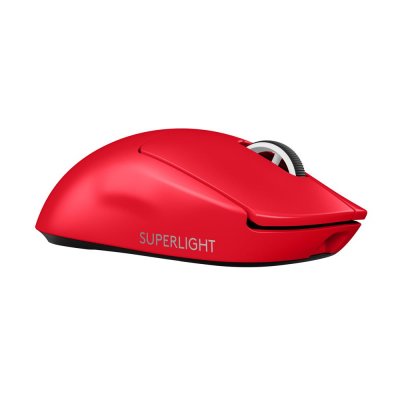 LOGITECH Souris gaming sans fil  G PRO X SUPERLIGHT 2 SE Rouge pour PC et Mac