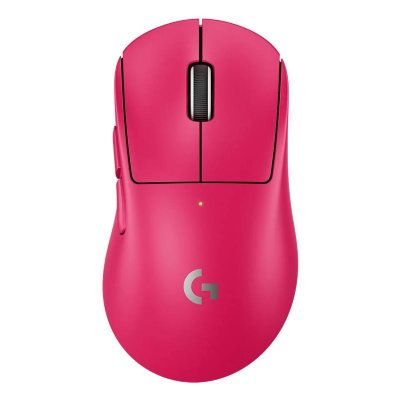 YONIS Souris Gaming Sans Fil Ultra-l&eacute;g&egrave;re Avec Capteur Hero 2 Jusqu'&agrave; 44000 Dpi Rose 2 