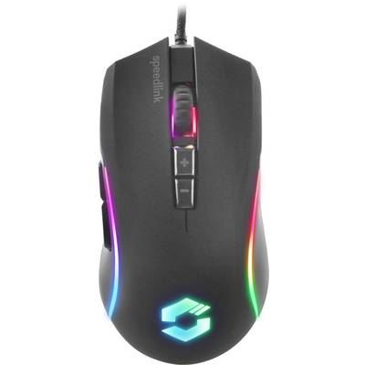 JOLLENBECK Souris gaming Speedlink Zavos Noir