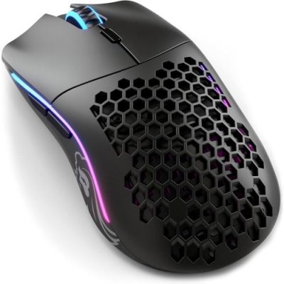 GLORIOUS PC GAMING RACE Souris  GLO-MS-OMW-MB Sans Fil Jeux USB 6 Boutons Noir Mat 