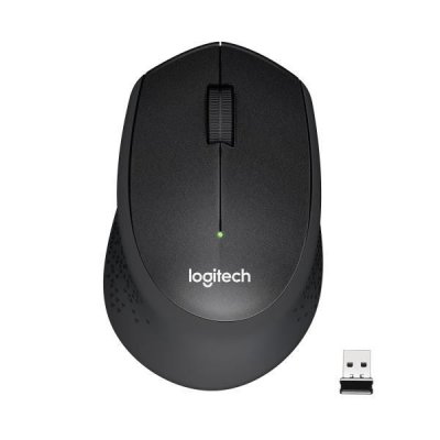 LOGITECH Souris  - silencieuse sans fil M330 Silent Plus - Noir