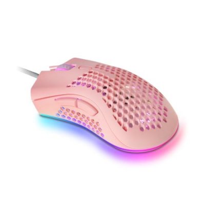 MARS GAMING Souris  MMEXP Avec Fil 32000DPI 7 Buttons Switches Optiques Rose 