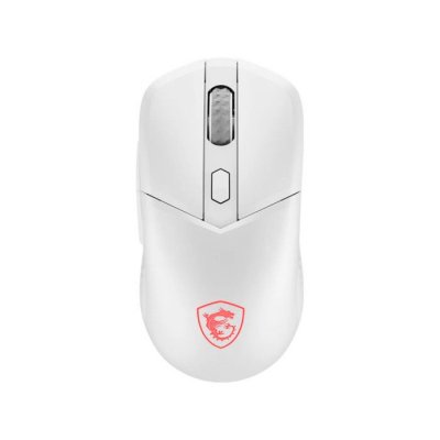 MSI Souris  Versa 300 Wireless Ergonomique 8000 DPI Bluetooth RF USB Type-C Blanc