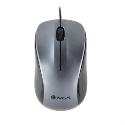 NGS Souris  Crew -MOUSE-1091 Filaire Bureautique USB 2 Boutons Gris 