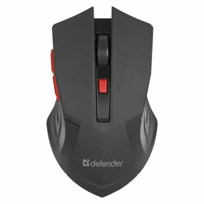DEFENDER Souris Optique  ACCURA MM-275 Noir/Rouge