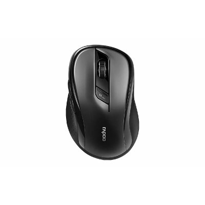 RAPOO Souris optique sans fil Multi mode 2,4GHz/BT 3 .0/BT 4 .0 M500 Noir 