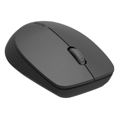 RAPOO Souris optique sans fil Multi-Mode Silencieuse M-100 Gris fon&ccedil;&eacute; 