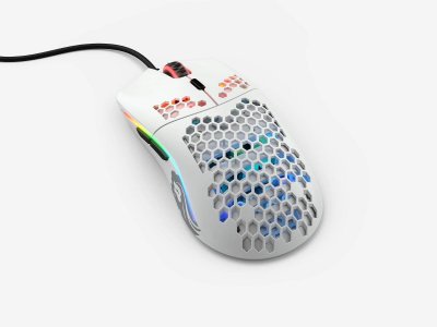 GLORIOUS PC GAMING RACE Souris PC Glorious Model O- Minus (Blanc Mat) - GOM-WHITE