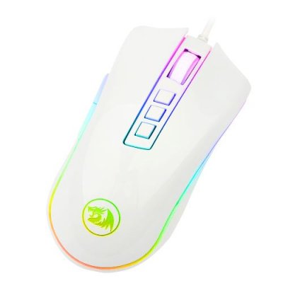 REDRAGON Souris  M711W Cobra 9011965 Filaire USB PC Jeux Blanc
