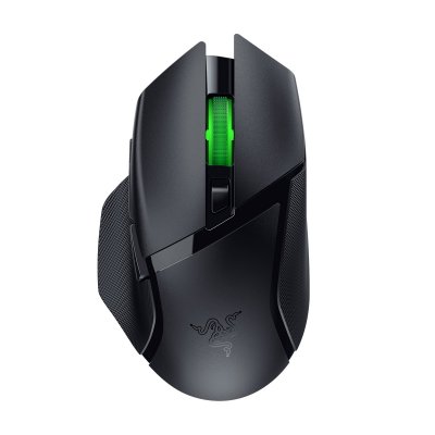 Souris sans fil gaming Razer Basilisk V3 X Hyperspeed Noir et Vert