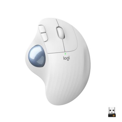 LOGITECH Souris sans fil  M575 Ergo OffWhite