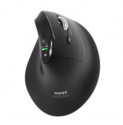 PORT DESIGNS Souris sans fil  Ergo Auditor Noir