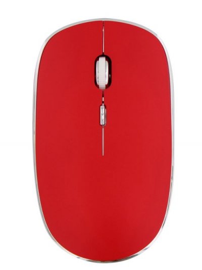 TNB Souris sans fil silencieuse Rubby  - usb - rouge