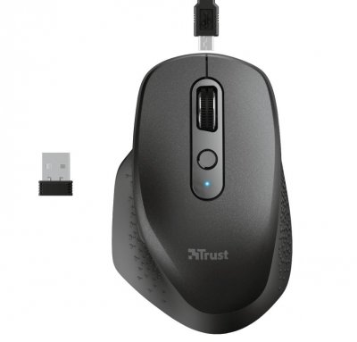 TRUST Souris sans fil Wifi  Ozaa Noir 