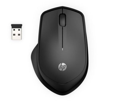 HP Souris silencieuse sans fil Wifi  19U64AA Noir 