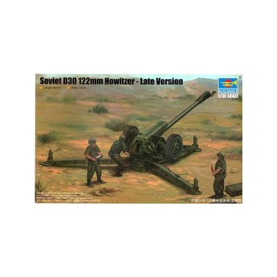 TRUMPETER Soviet D30 122mm Howitzer-late Version - 1:35e - 