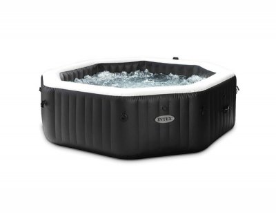 Spa De Nage Intex Pvc Noir