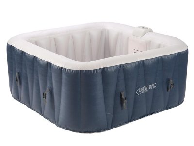 INFINITE SPA Spa gonflable Champion carr&eacute; Bulles 6 places + Accessoires offerts -