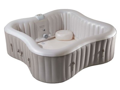 INFINITE SPA Spa gonflable Elite Plus tr&egrave;fle Bulles 4 places + Accessoires offerts -