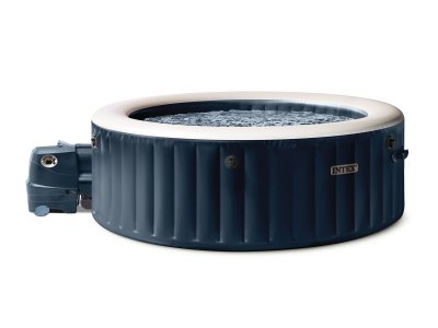 INTEX Spa gonflable PureSpa Blue Navy rond Bulles 4 places - 