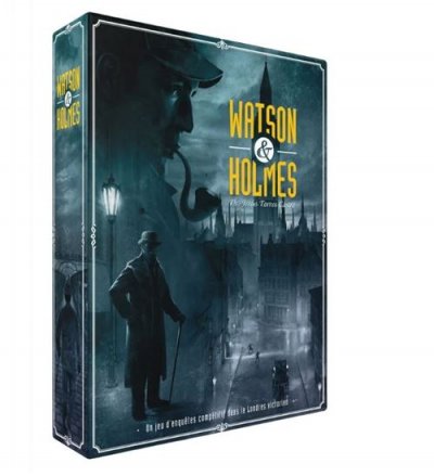 ASMODEE Space Cowboys Jeux de soci&eacute;t&eacute; - Watson & Holmes