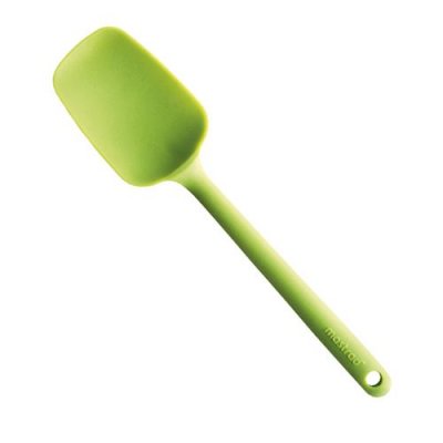 MASTRAD Spatule cuill&egrave;re de cuisine en silicone vert