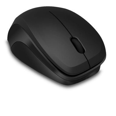 SPEED LINK Speedlink LEDGY Mouse - Wireless, Silent, Black-Black