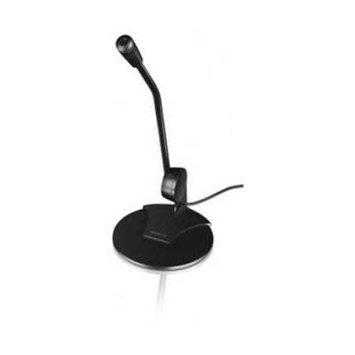 SPEED LINK Speedlink pure microphone pour ordinateur de bureau noir 