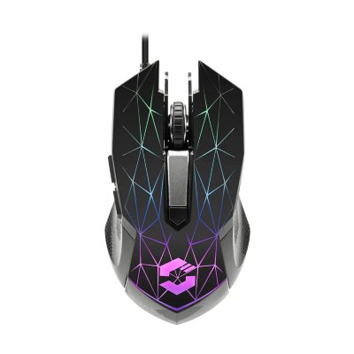 SPEEDLINK  RETICOS - Souris - pour droitiers - optique - 6 boutons - filaire - USB - noir 