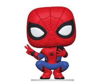 FUNKO Spider-Man : Far From Home - Figurine Pop! Spider-Man (Hero Suit) 9 Cm