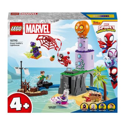 Spidey-L&acute;&eacute;quipe Spidey au phare du Bouffon Vert Multicolore LEGO