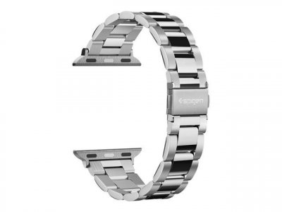 SPIGEN  Bracelet Modern Fit Steel Watch Apple Watch Series 1-9 / SE - 38/40/41 mm - Argent