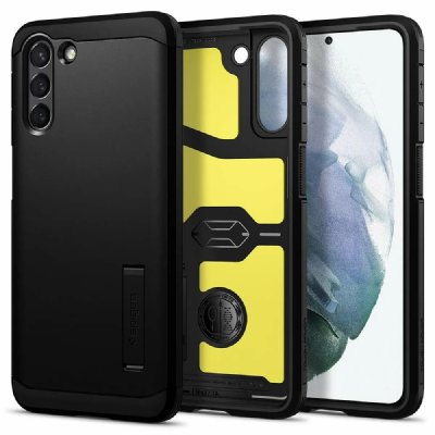 SPIGEN  Coque Tough Armor Samsung Galaxy S21 - Noir